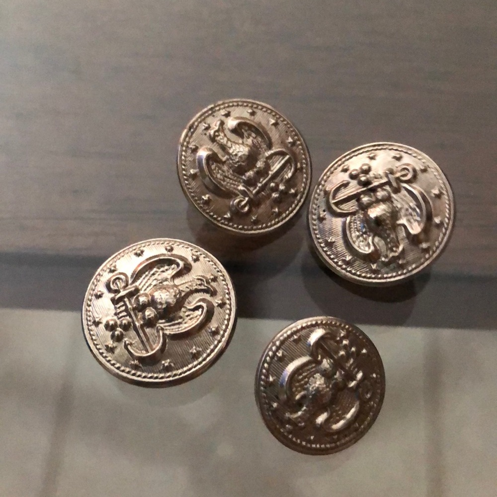 Vintage eagle buttons